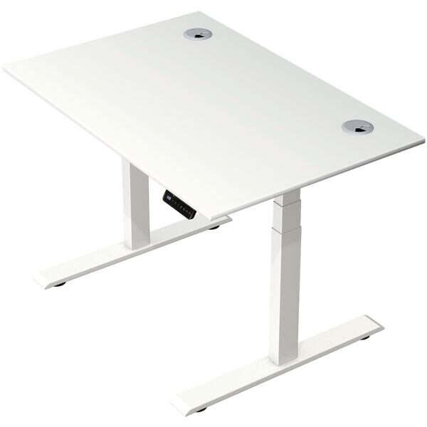 Zit-sta bureau »Move 2 Plus« 120 x 80 cm - frame wit