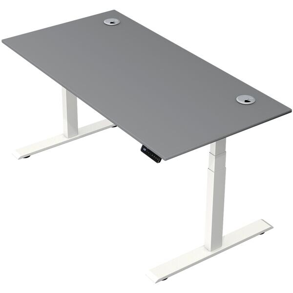 Zit-sta bureau »Move 2 Plus« 160 x 80 cm - frame wit