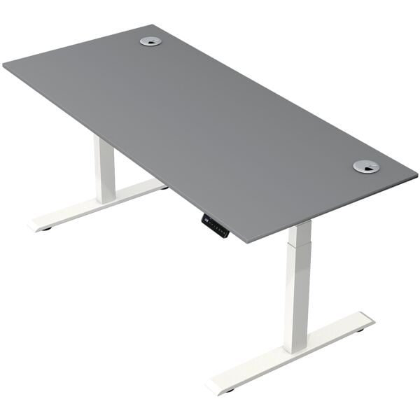 Zit-sta bureau »Move 2 Plus« 180 x 80 cm - frame wit
