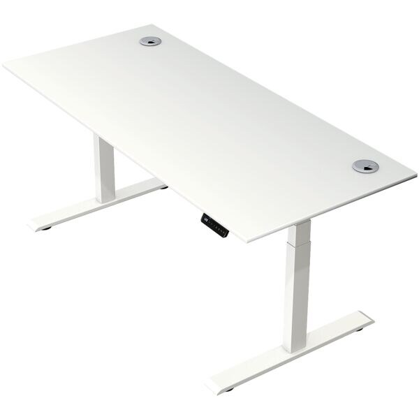 Zit-sta bureau »Move 2 Plus« 180 x 80 cm - frame wit
