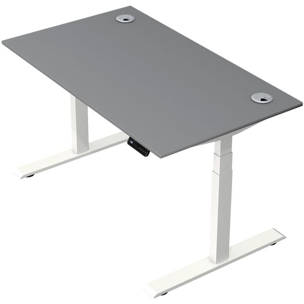 Zit-sta bureau »Move 2 Plus« 140 x 80 cm - frame wit