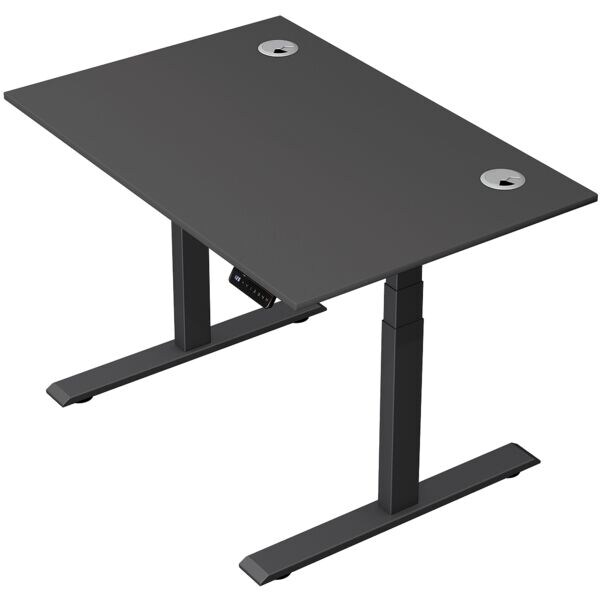 Zit-sta bureau »Move 2 Plus« 120 x 80 cm - antraciet frame