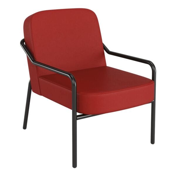 Fauteuil »meet - Medso M« model rond kunstleer