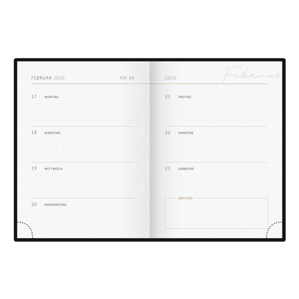 Zakagenda weekagenda »Premium Young Line Mini '26« A6