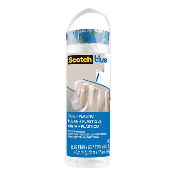Afdekfolie voor schilders »ScotchBlue« navulrol 46,2 m²