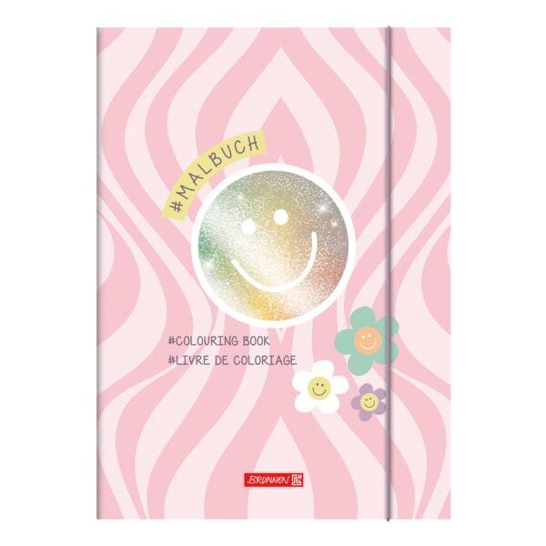 Kleurboek »Happy Hippie« A5 140 g/m² 64 pagina's