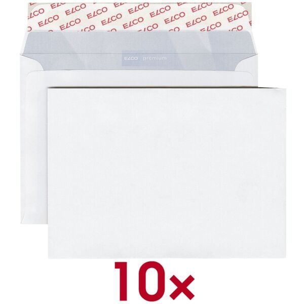 Enveloppen Office C4 zonder venster 10 stuks