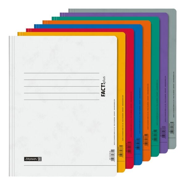 Set van 8 snelhechtmappen A4 »FACT!plus«