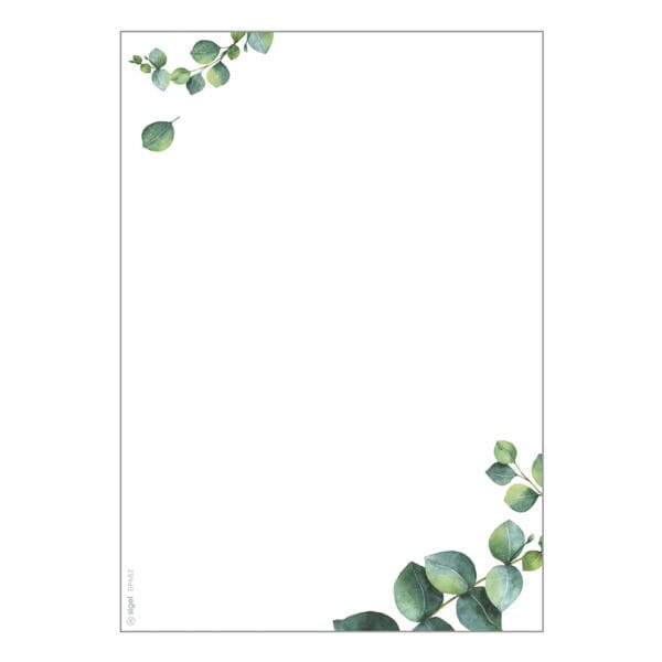 Motiefpapier Eucalyptus DP682 A5 100 bladen