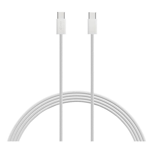 Oplaadkabel USB-C naar USB-C 2,0 m fijn geweven