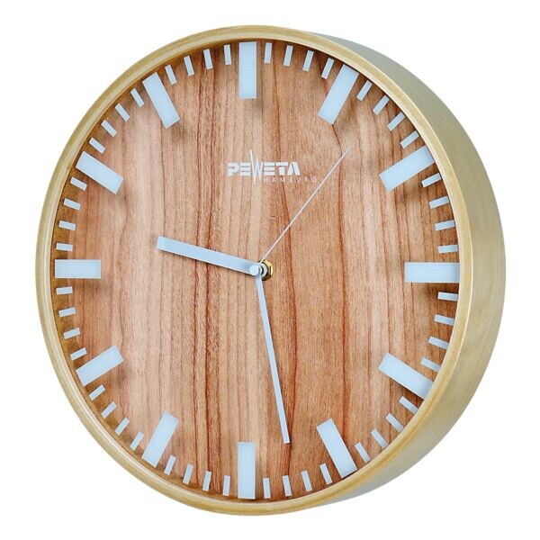 Radiografische wandklok »210« balk Ø 31,3 cm