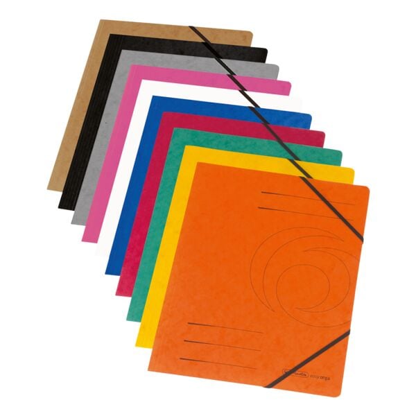 Hoekspannermap A4 Quality extra sterk kwaliteitskarton 10 stuks