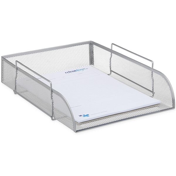 Brievenbak »Mesh« zilver A4
