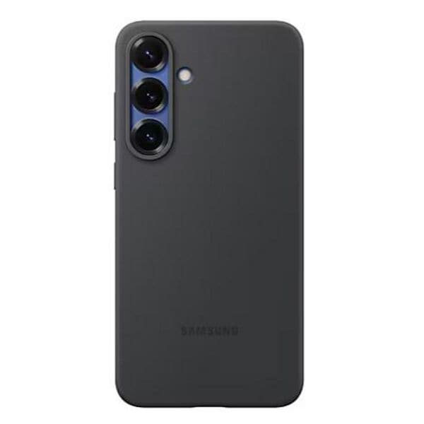 Smartphonehoesje »Silicone Case« Galaxy S25+ zwart