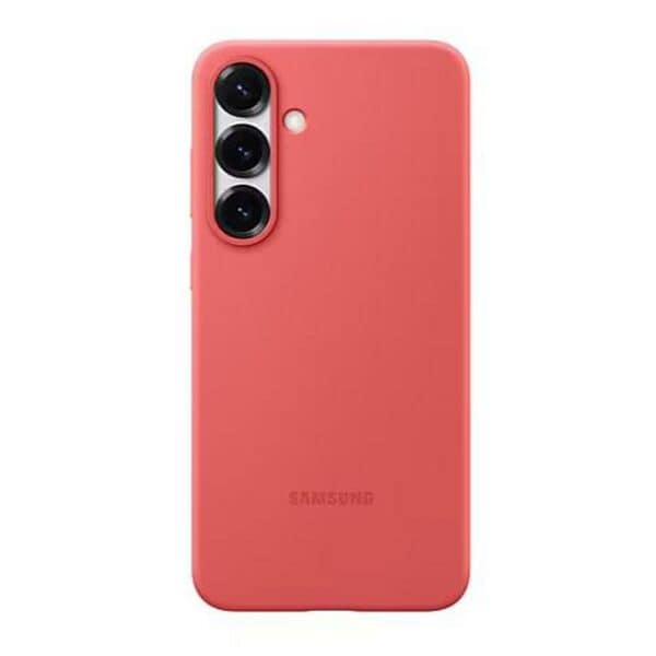 Smartphonehoesje »Silicone Case« Galaxy S25+ rood