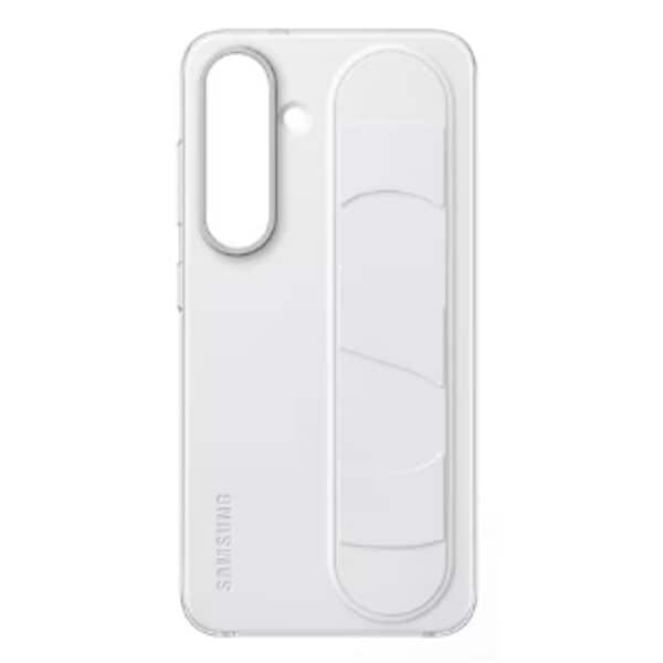 Smartphonehoesje »Standing Grip Case« Galaxy S25 wit
