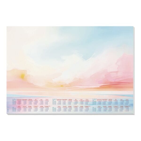 Papier-schrijfonderlegger »Magic Sunset« 30 bladen met kalender voor 2026 / 27 /