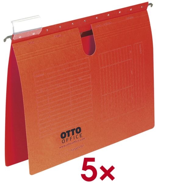 Hangmappen met hechtsysteem - 5 stuks