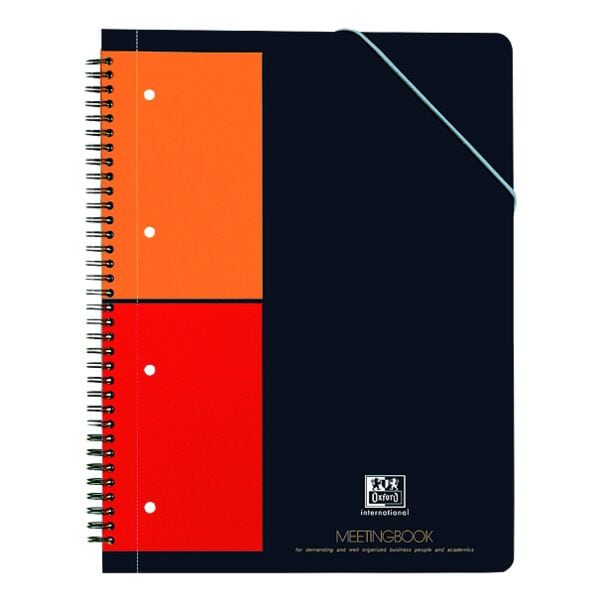 Internationaal collegeblok »Meetingbook« A4 geruit, premium papier