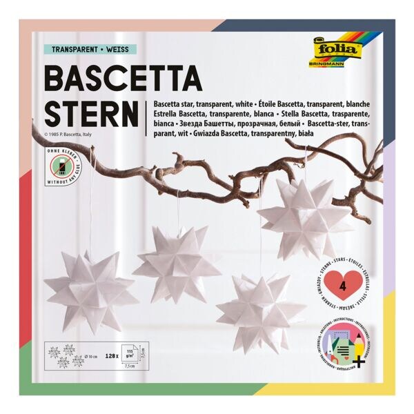 Vouwbladen »Bascetta-ster Mini« 128 bladen