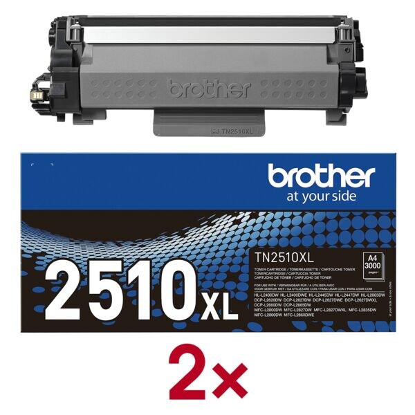 2x toner »TN-2510XL«