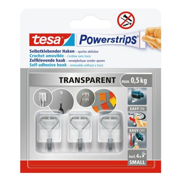 Powerstrips zelfklevende haken 3x 1 kg