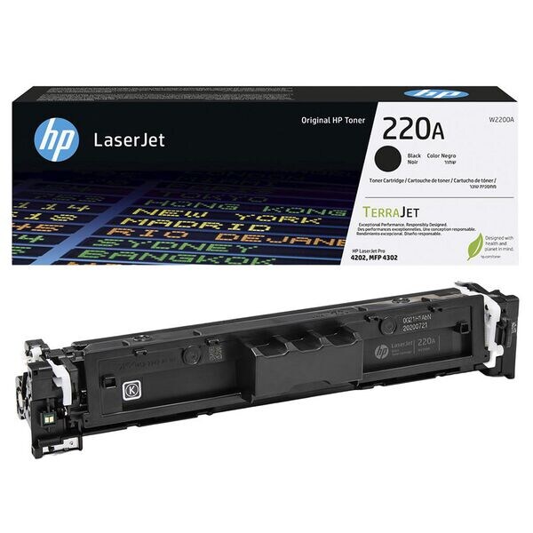 Toner »W2200A« HP 220A zwart