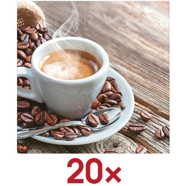 Servetten Roastery 3-laags 20 stuks
