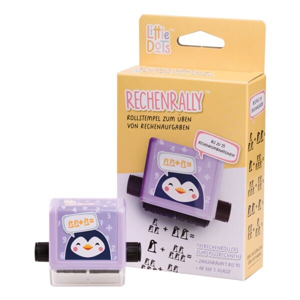 Rolstempel »Little Dots Rechenrally Plus« plus-rekenen
