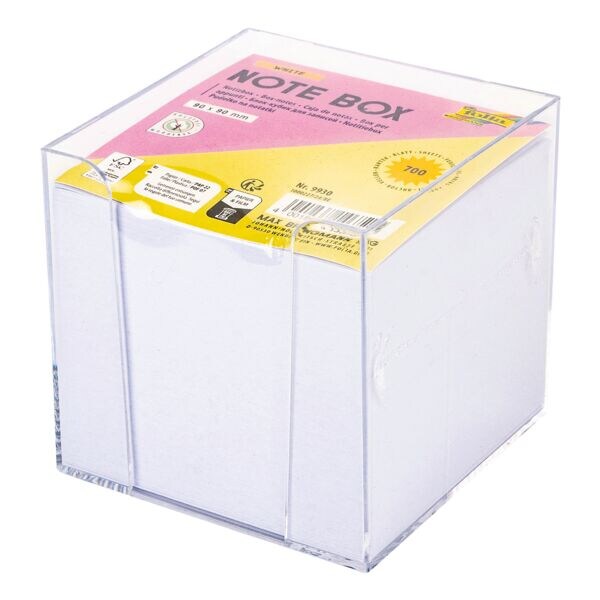 Notitiebox »WHITE«