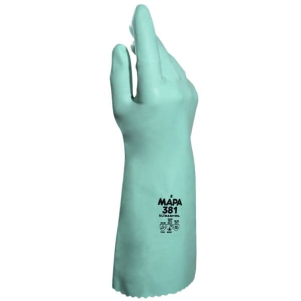 1 paar chemische handschoenen »Ultranitril 381« maat XL