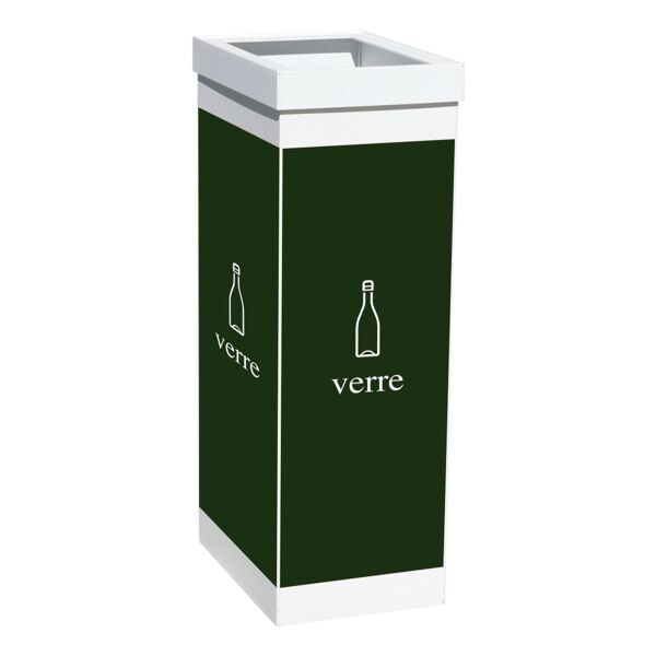 Recyclingbak voor glas 60 l Frans