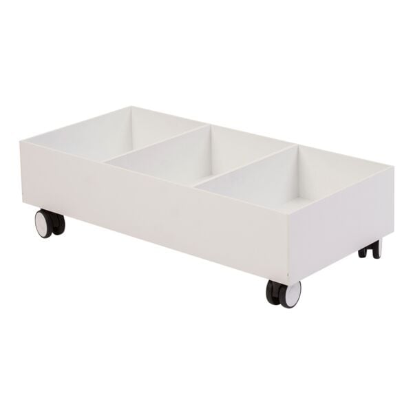 Rolvoet voor 3 afvalbakken
