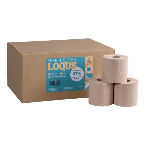 Toiletpapier »Recycling« 2-laags 24 rollen (1 pak à 24 rollen)