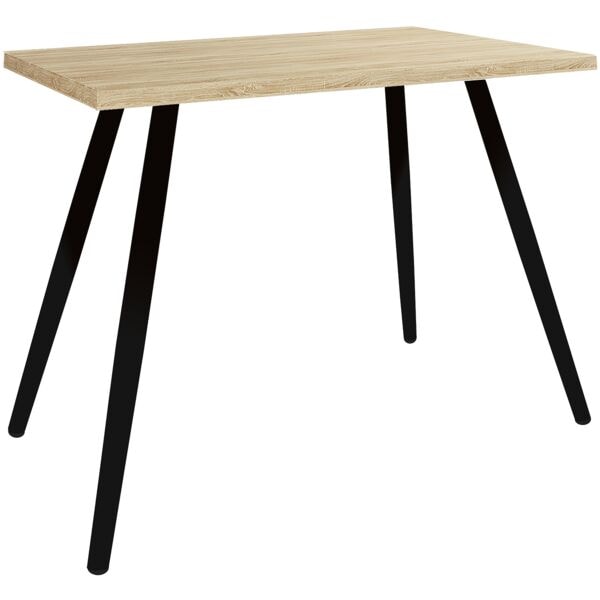 Bureau »Salia« 80x50 cm onderstel zwart