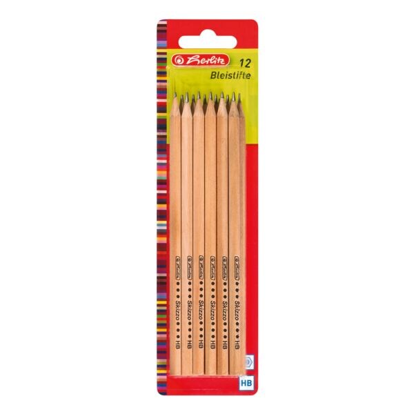 12x potlood »Skizzo natur« HB