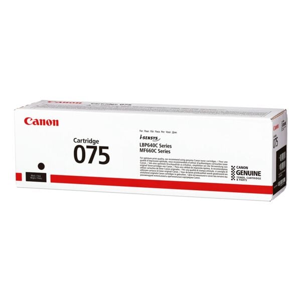 Toner »075 BK« zwart