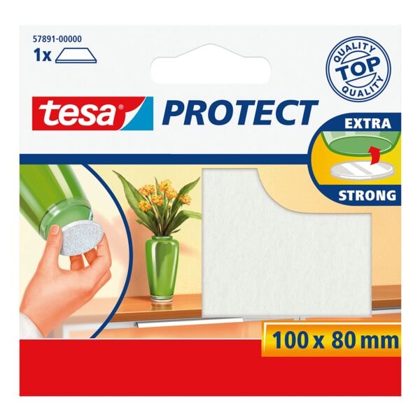 Viltglijders »tesa Protect« 100x80 mm