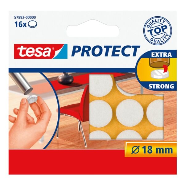 Viltglijders »Protect&reg; 57892« 18 mm 16 stuks