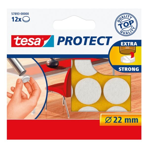 Viltglijders »Protect&reg; 57893« 22 mm 12 stuks