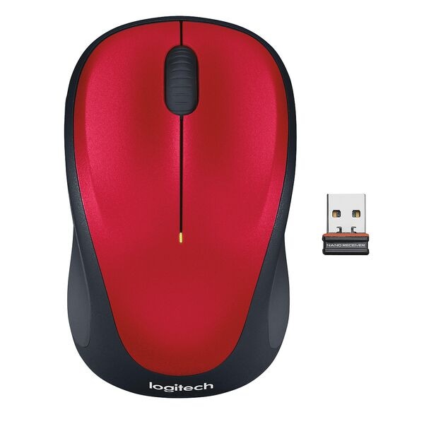Draadloze muis »Wireless Mouse M235« rood