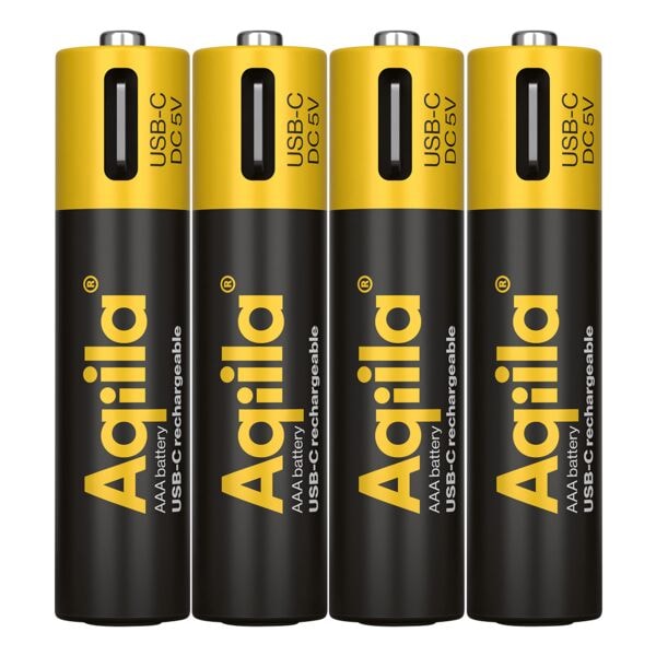Li-ion-accu »USB-C Rechargeable« AAA / Micro 600 mAh 4 stuks