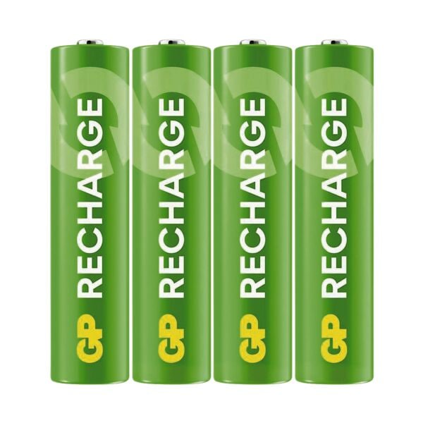 4x accu's AAA / micro 800 mAh