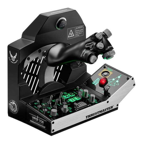 Joystick + motorbedieningshendel »Viper TQS Mission Pack« voor pc