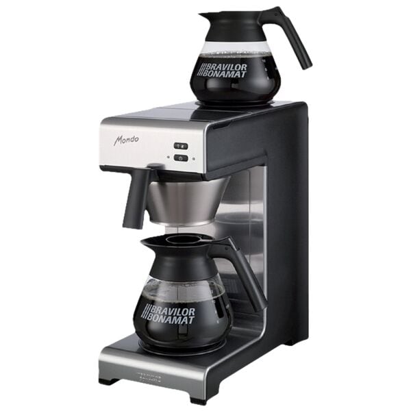 Koffiezetapparaat »Mondo« incl. 2 glazen kannen van 1,7 l