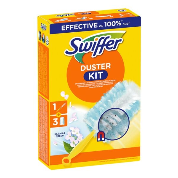 Stofdoek »Duster Staubmagnet Clean & Fresh« starterset steel + 3 doeken