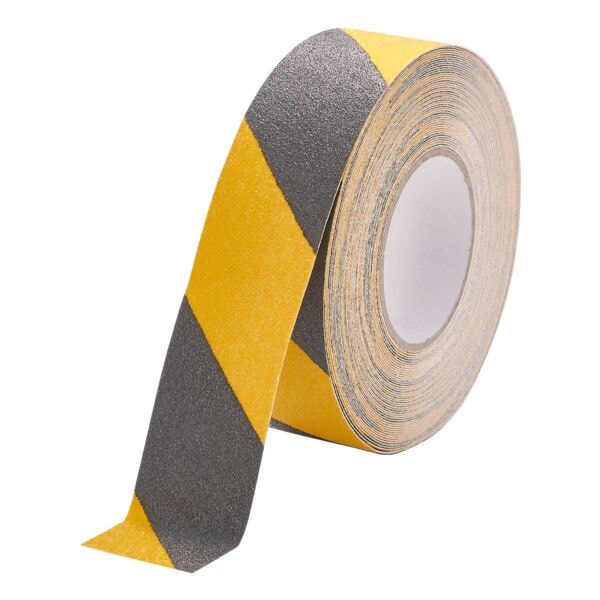 Antislip tape »Duraline Grip« 50 mm - geel/zwart