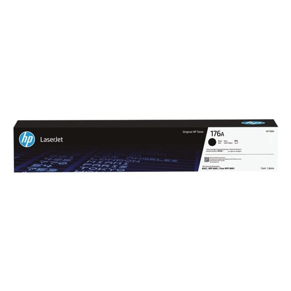 Toner »W1760A« 176A LJ zwart