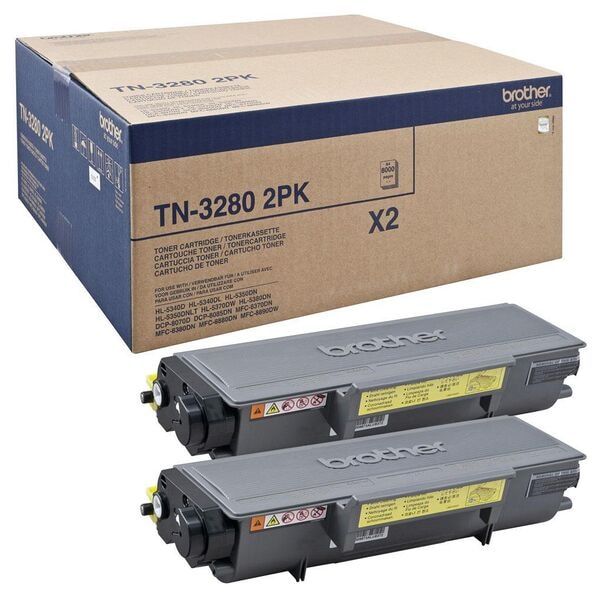 Tonerset »TN-3280« zwart - 2 stuks