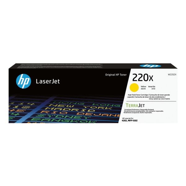 Toner »220X« geel HC
